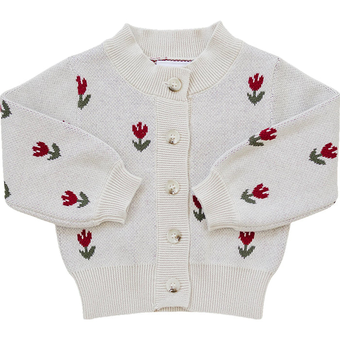 Mebie Baby Tulip Button Down Cardigan