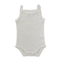 Mebie Baby White Pointelle Bodysuit