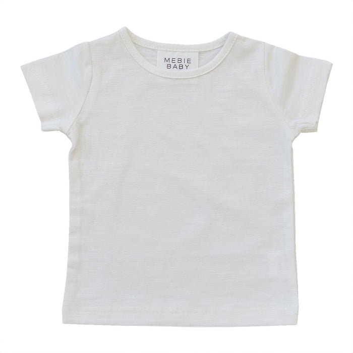 Mebie Baby White Tee