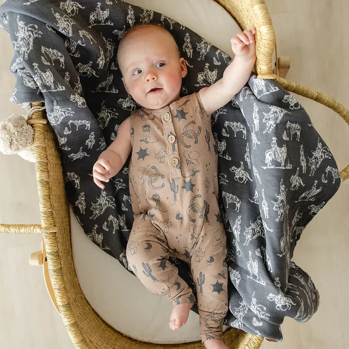 Mebie Baby Wild West Tank Romper