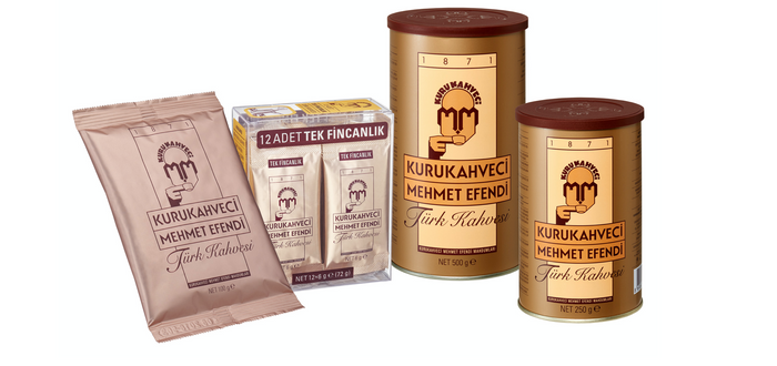 Mehmet Efendi Roasted Turkish Coffee Taster Set