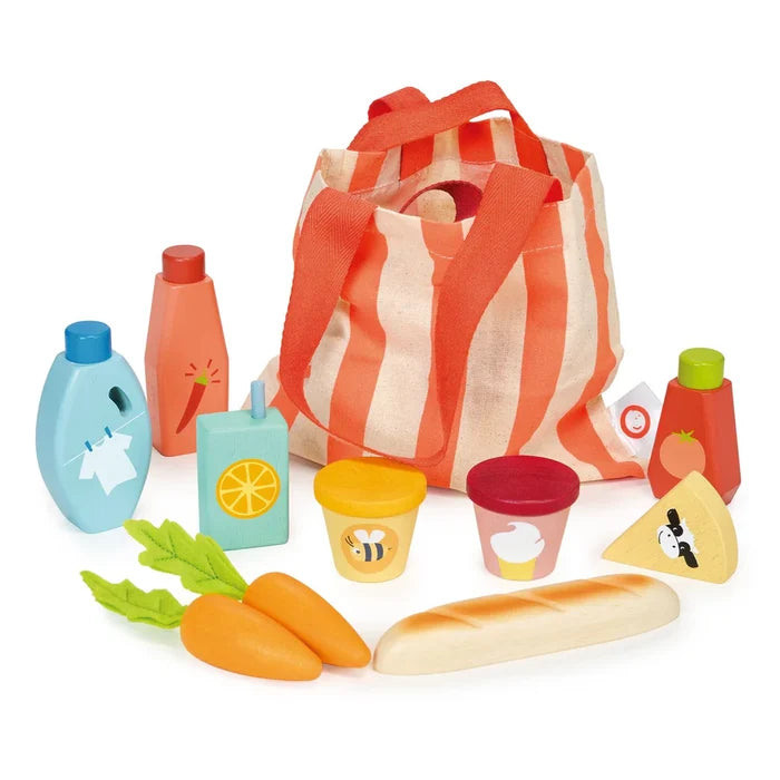 Mentari Toys Bargain Grocery Bag Set