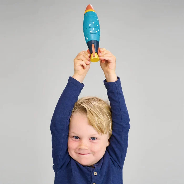 Mentari Toys Stacking and Counting Rocket