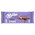 Milka Choco Sticks bring together the smooth, creamy taste of Alpine milk chocolate with a crisp bis