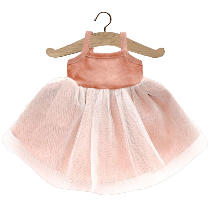 Minikane USA Rosella Tutu in Marsala Jersey and Bagatelle Pink Tulle