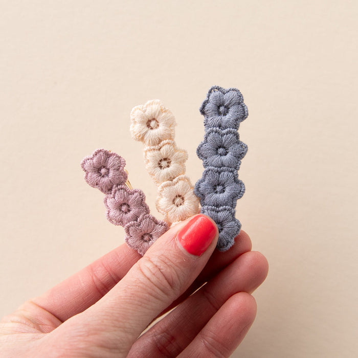 Modern Piggy Clip Set of 3 - Flora
