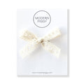 Modern Piggy Seasonal Ribbon Bow - Nylon Headband - Romantic