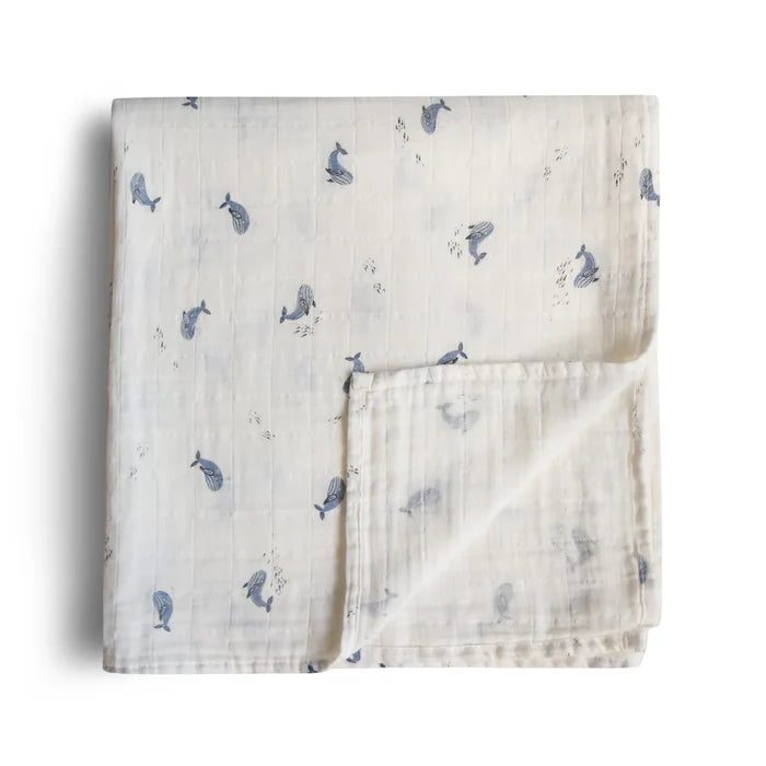 Mushie Muslin Swaddles