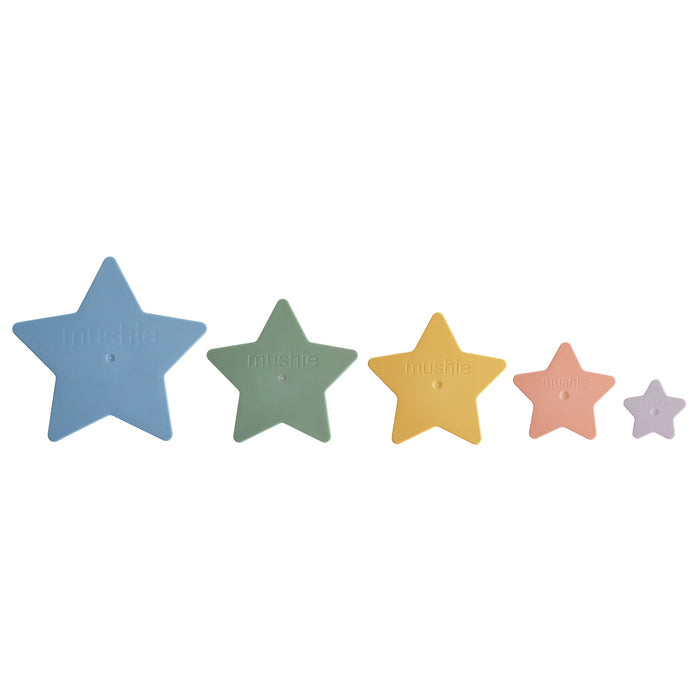 Mushie Nesting Toy - Stars - Retro