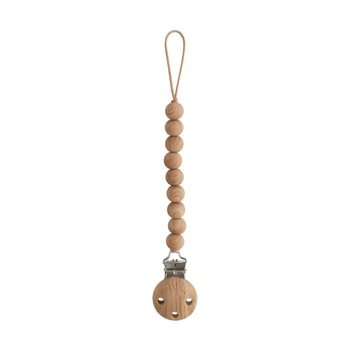 Mushie Silicone Pacifier Clip Hera