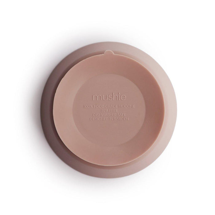 Mushie Silicone Suction Bowl - Blush