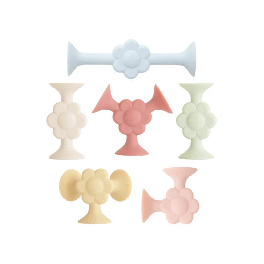 Mushie Silicone Suction Builders