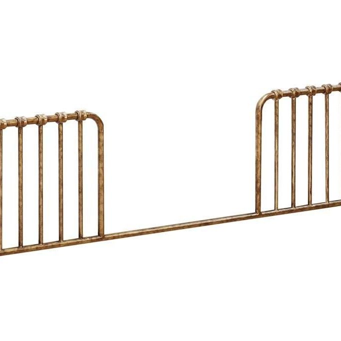 Namesake Toddler Bed Conversion Kit for Abigail and Winston - Vintage Gold