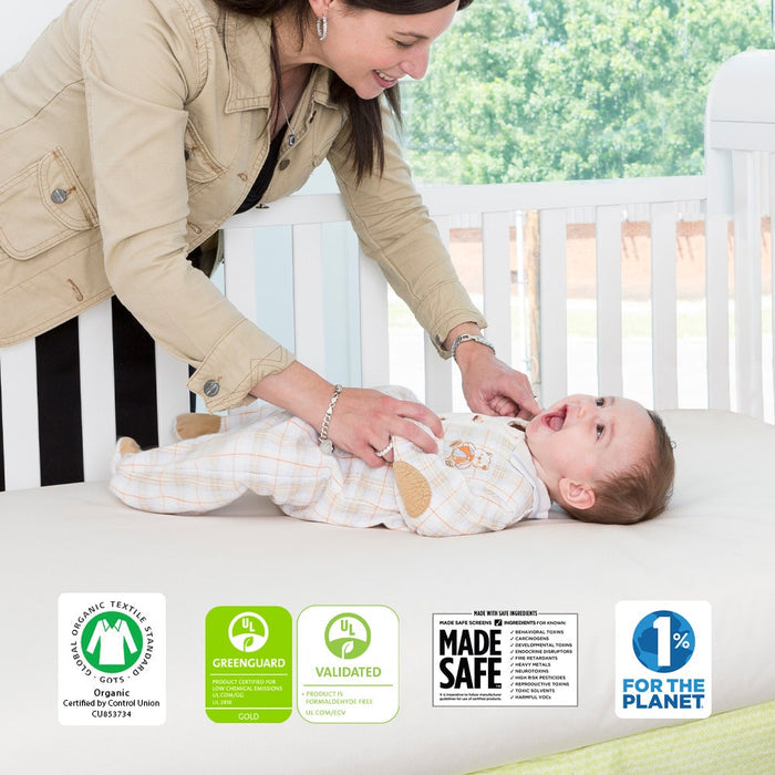 Naturepedic Classic Organic Cotton Seamless Crib Mattress