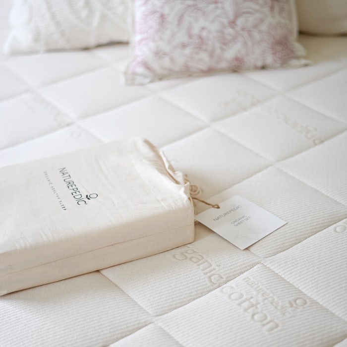 Naturepedic Sheet Set 400 Thread Count 15" Depth