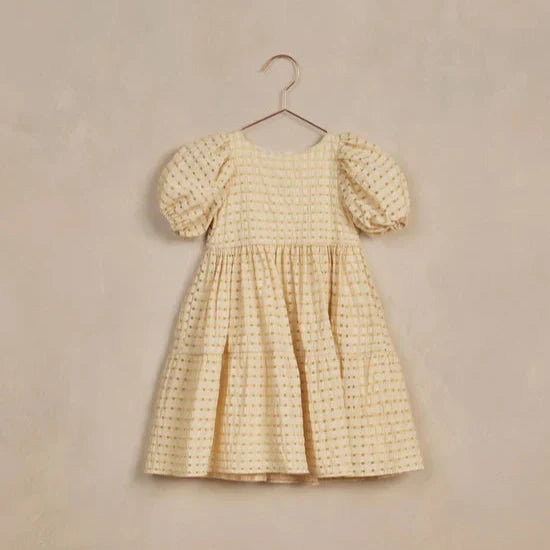 Noralee Chloe Dress - Lemon Check