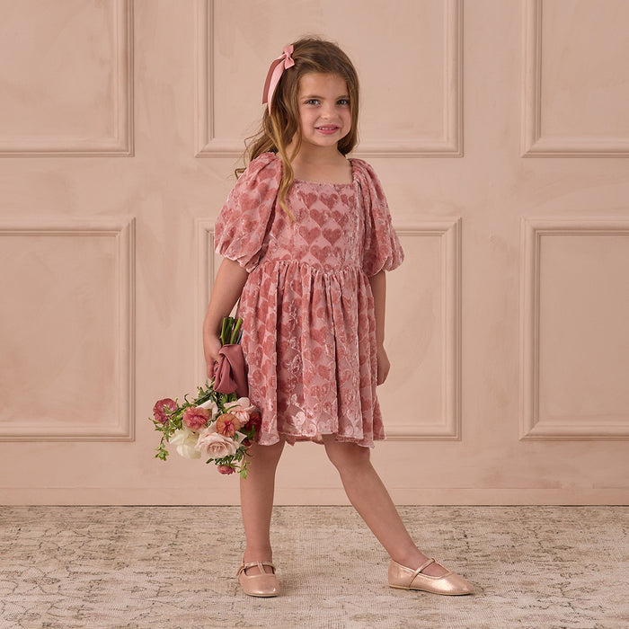Noralee Nina Dress - Lipstick Hearts