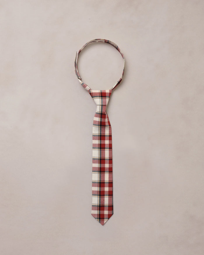 Noralee Skinny Tie - Holiday Tartan