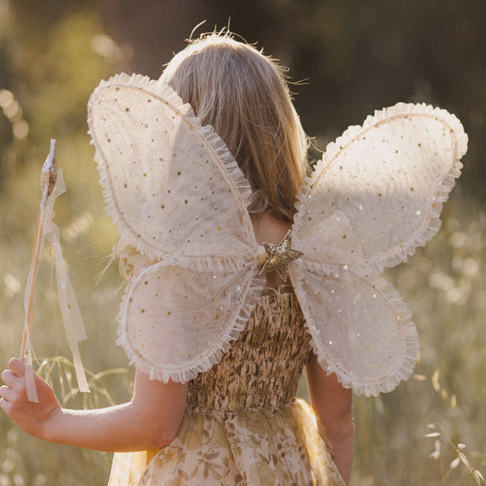 Noralee Wings - Champagne Stars