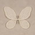 Noralee Wings - Daisy Embroidery - Natural