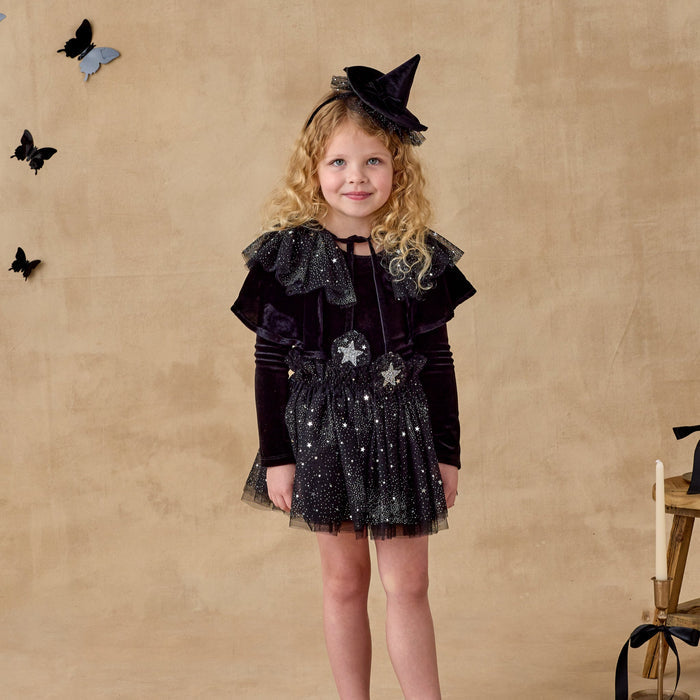 Noralee Witch Hat Headband - Black