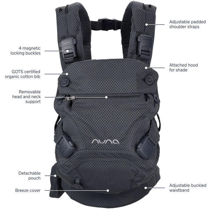 Nuna CUDL Clik Carrier - Denim