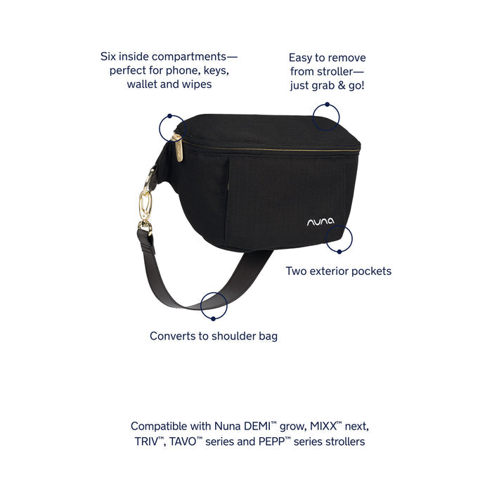 Nuna Sling Bag - Caviar