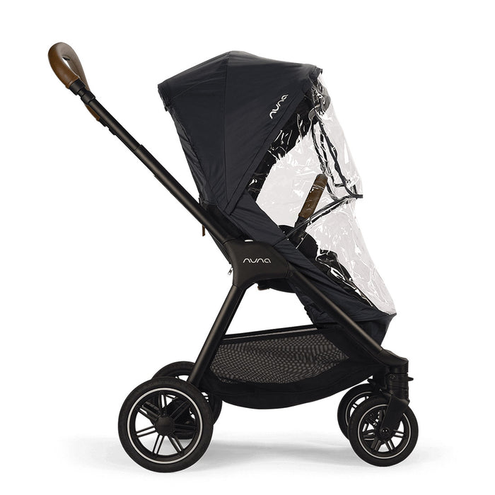 Nuna TRIV Series Rain Cover - Black and Clear