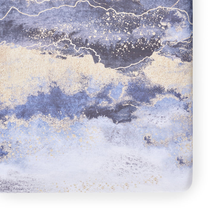 Oilo Midnight Sky Crib Sheet