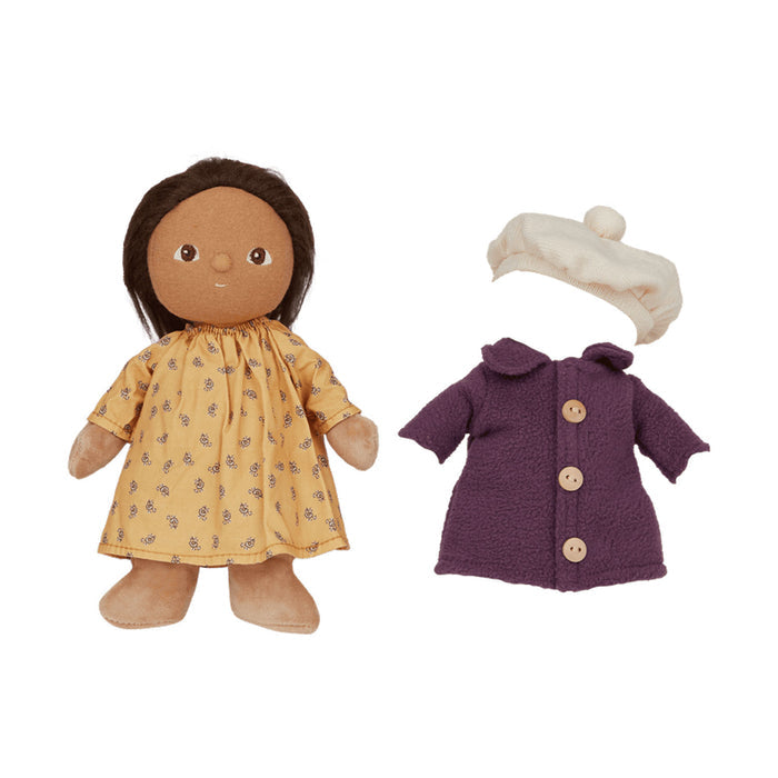 Olli Ella Dress Me Dinky Dinkum Doll - Lila Lavender