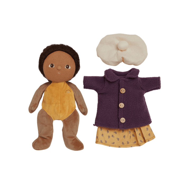 Olli Ella Dress Me Dinky Dinkum Doll - Lila Lavender
