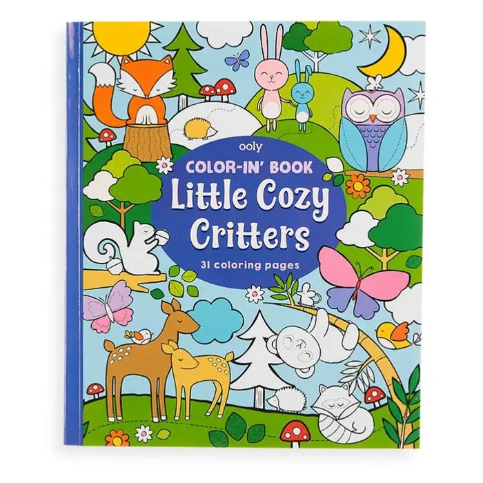 OOLY Color-in' Book