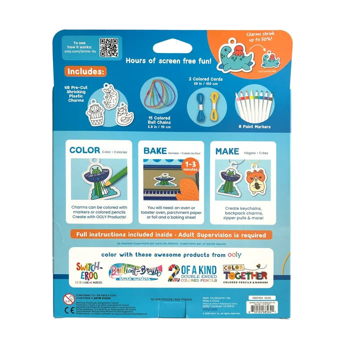 OOLY Deluxe Shrink-Its! D.I.Y. Shrink Art Kit