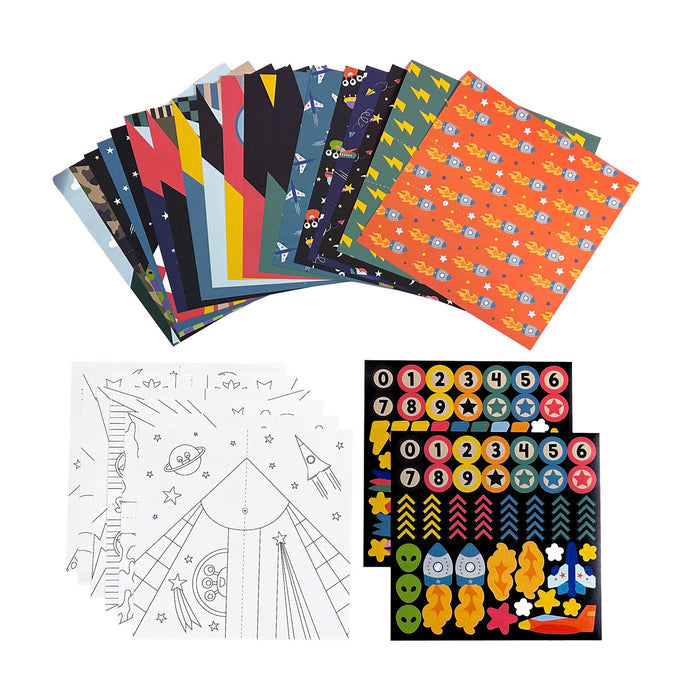 OOLY D.I.Y. Paper Air Planes Activity Kit - Set of 24
