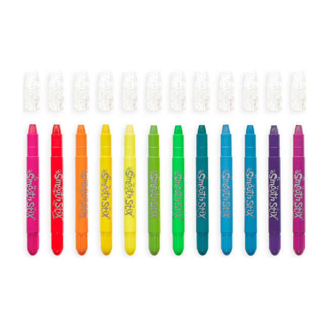OOLY Smooth Stix Watercolor Gel Crayons - Set of 24