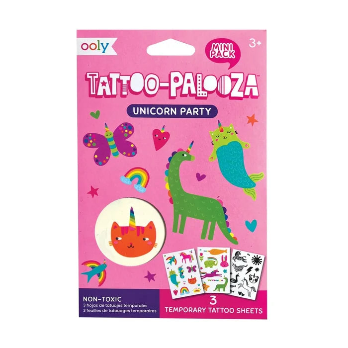 OOLY Tattoo Palooza: Mini Temporary Tattoos