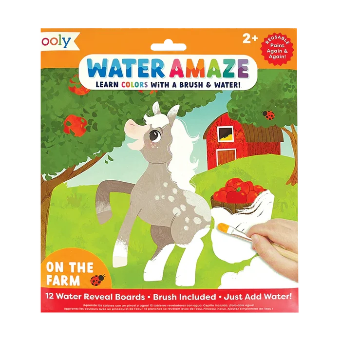 OOLY Water Amaze Water Reveal Boards - On the Farm