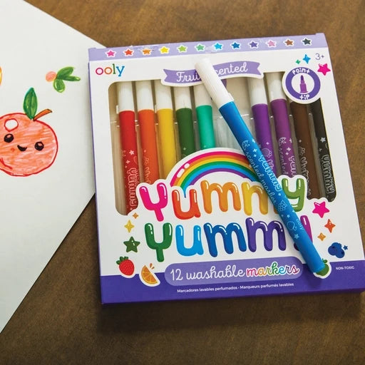 OOLY Yummy Yummy Fruit Scented Markers