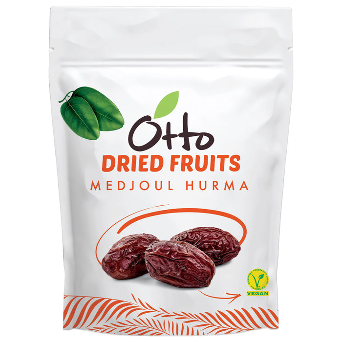 Enjoy the rich, naturally sweet taste of Otto Nuts Medjoul Dates, sourced from premium quality harve