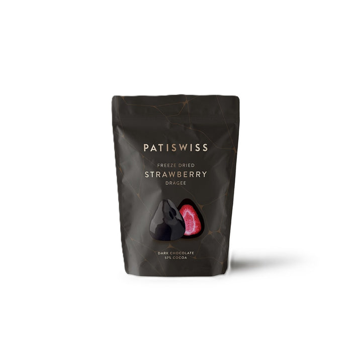 Patiswiss Dark Chocolate Covered Strawberry Dragee offers a luxurious twist on classic Turkish confe
