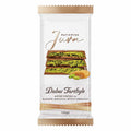 Discover the rich and luxurious taste of Patiswiss Milk Chocolate Bar with Pistachio and Kadaif Filling.