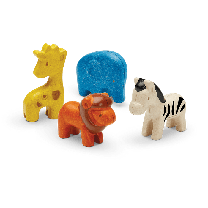 PlanToys Wild Animals Set