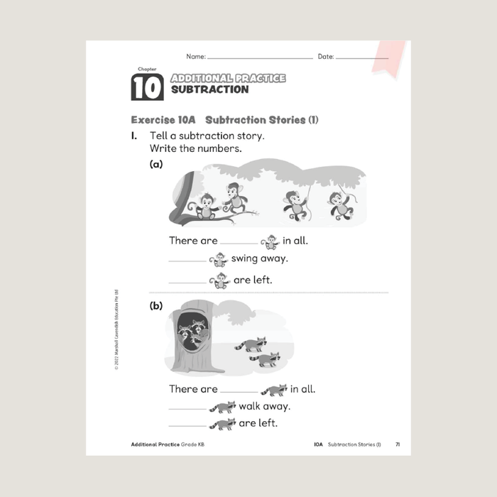 Sample page from Dimensions Math