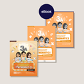 Set of educational materials including textbooks and a teacher's guide for Primary Mathematics 3A on a light gray background.