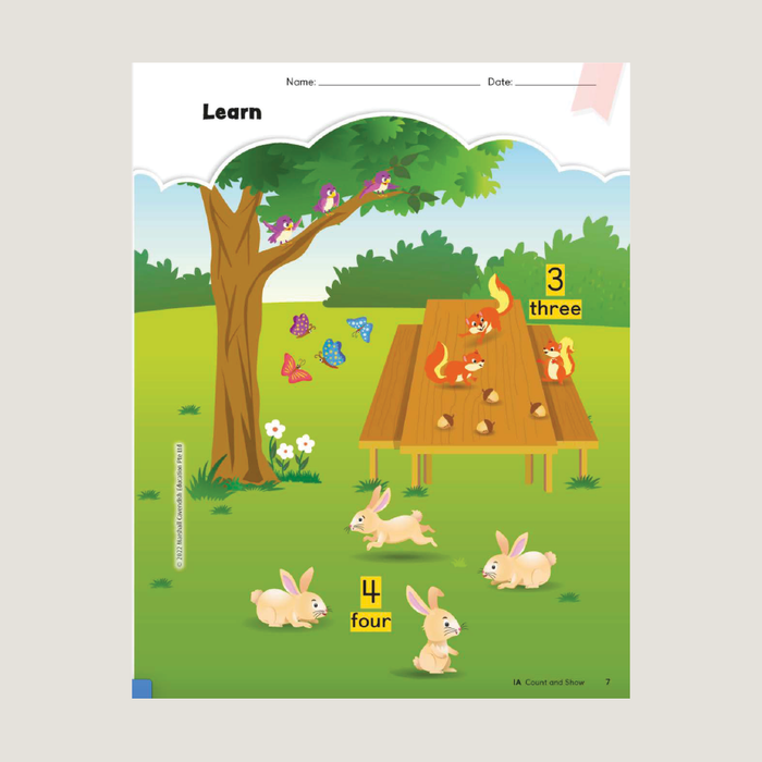 Sample page for Primary Mathematics 2022 edition