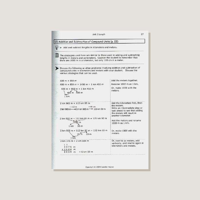 Primary Mathematics U.S. Edition Home Instructor's Guide 3B - Blemished