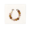Quill and Goose 14K Gold Filled Floral Bracelet - Boho Floral