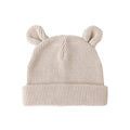 Quincy Mae Baby Bear Beanie - Oat