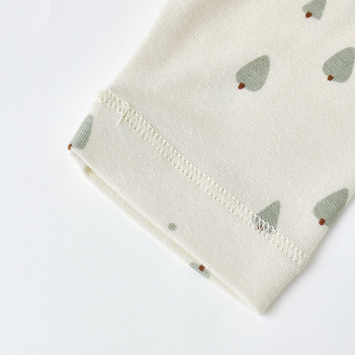 Quincy Mae Bamboo Pajama Set - Trees