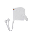 Quincy Mae Bunny Knit Bonnet - Heathered Sky